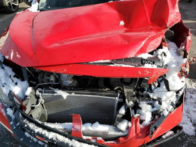 2HGFC2F69KH544702 - 2019 HONDA CIVIC LX RED photo 11