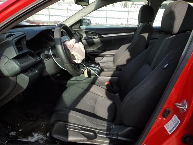 2HGFC2F69KH544702 - 2019 HONDA CIVIC LX RED photo 7