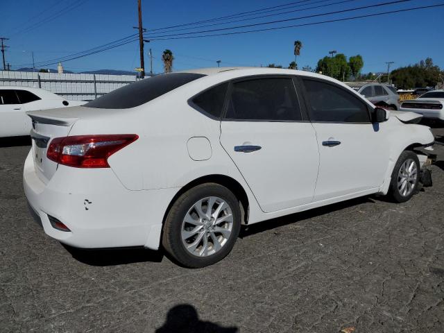 3N1AB7AP5KY310627 - 2019 NISSAN SENTRA S WHITE photo 3