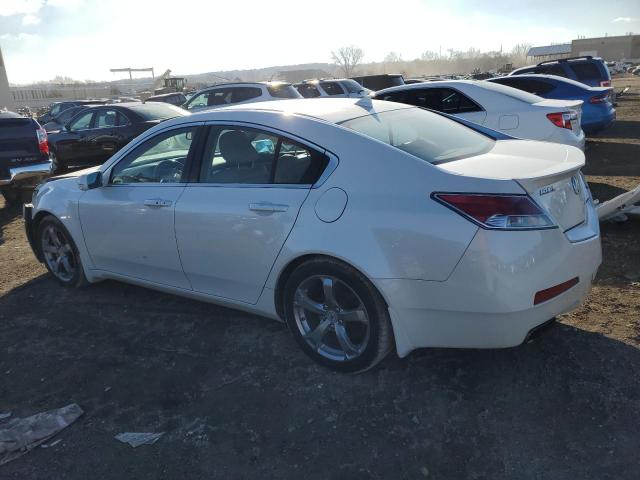 19UUA9F50AA000955 - 2010 ACURA TL WHITE photo 2