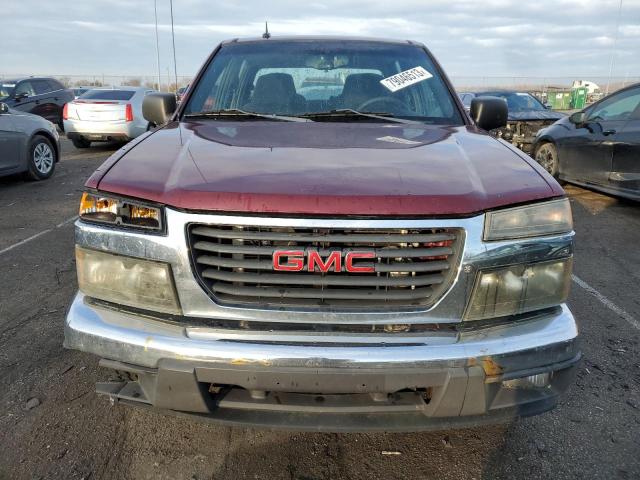 1GTCS339X88206331 - 2008 GMC CANYON SLE BURGUNDY photo 5