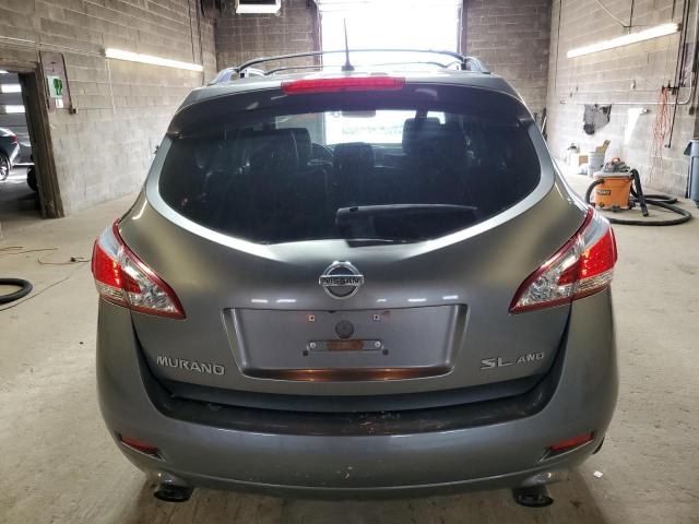 JN8AZ1MW8EW519319 - 2014 NISSAN MURANO S GRAY photo 6