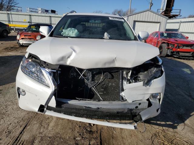 JTJZK1BA3F2422349 - 2015 LEXUS RX 350 WHITE photo 5