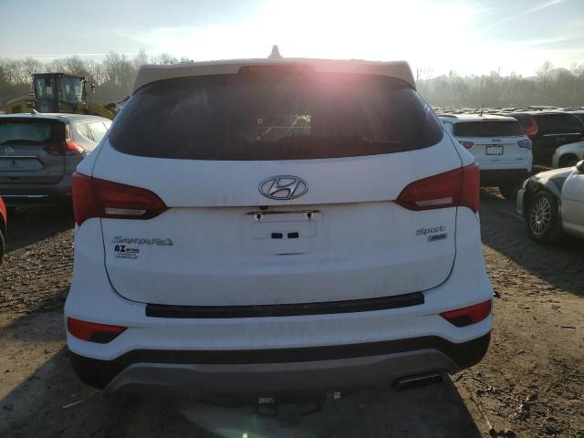 5XYZUDLB1HG410523 - 2017 HYUNDAI SANTA FE S WHITE photo 6