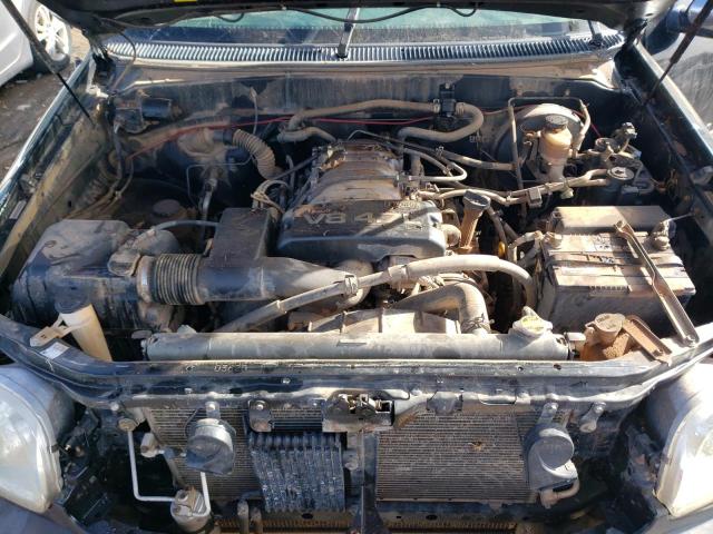 5TBBT44142S282856 - 2002 TOYOTA TUNDRA ACCESS CAB შავი ფოტო 11