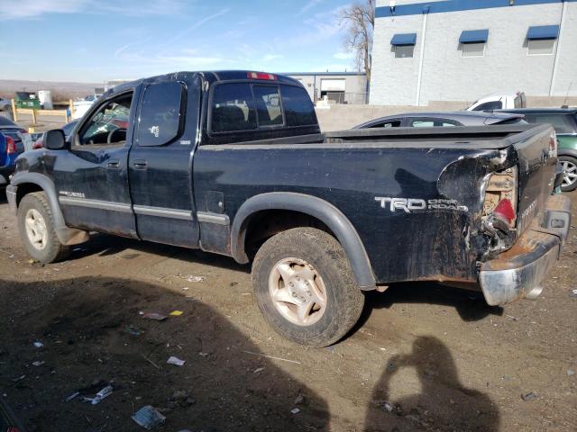 5TBBT44142S282856 - 2002 TOYOTA TUNDRA ACCESS CAB შავი ფოტო 2