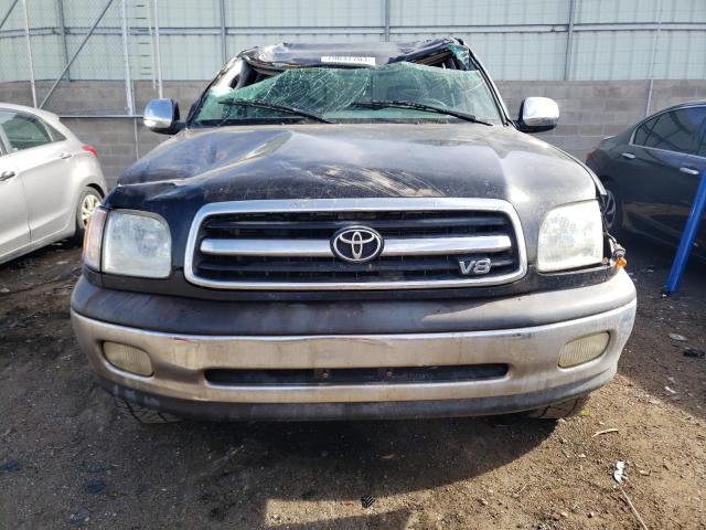 5TBBT44142S282856 - 2002 TOYOTA TUNDRA ACCESS CAB BLACK photo 5