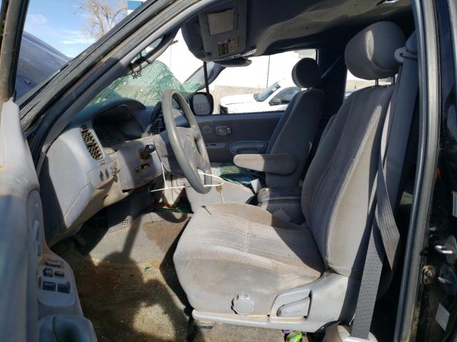 5TBBT44142S282856 - 2002 TOYOTA TUNDRA ACCESS CAB შავი ფოტო 7