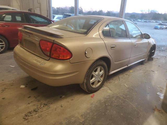 1G3NL52EX2C153182 - 2002 OLDSMOBILE ALERO GL BEIGE photo 3