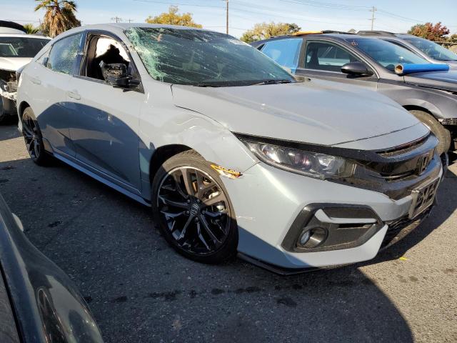 SHHFK7H43MU424802 - 2021 HONDA CIVIC SPORT 蓝色 照片 4