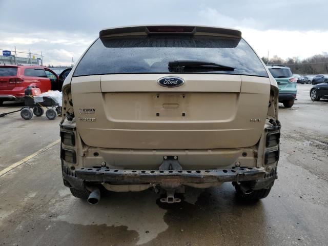 2FMDK38C17BA56965 - 2007 FORD EDGE SEL BEIGE photo 6