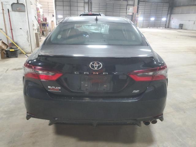 4T1G11AK7PU763701 - 2023 TOYOTA CAMRY SE NIGHT SHADE BLACK photo 6