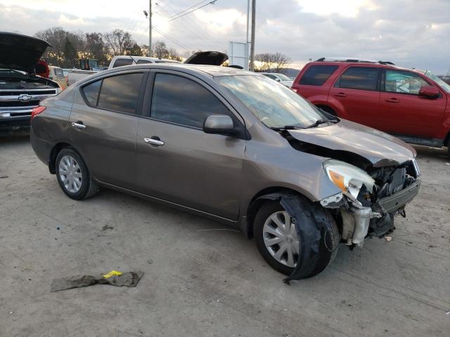 3N1CN7AP8CL926868 - 2012 NISSAN VERSA S GRAY photo 4