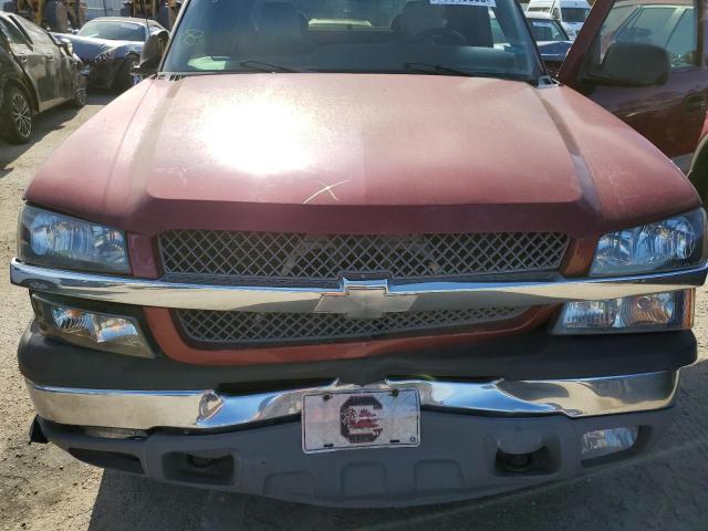 1GCEK19T14Z343503 - 2004 CHEVROLET SILVERADO K1500 RED photo 11