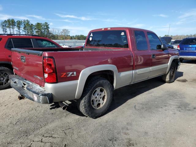 1GCEK19T14Z343503 - 2004 CHEVROLET SILVERADO K1500 RED photo 3