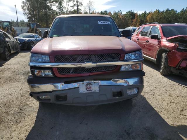 1GCEK19T14Z343503 - 2004 CHEVROLET SILVERADO K1500 RED photo 5