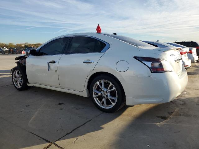 1N4AA5AP0EC443755 - 2014 NISSAN MAXIMA S WHITE photo 2