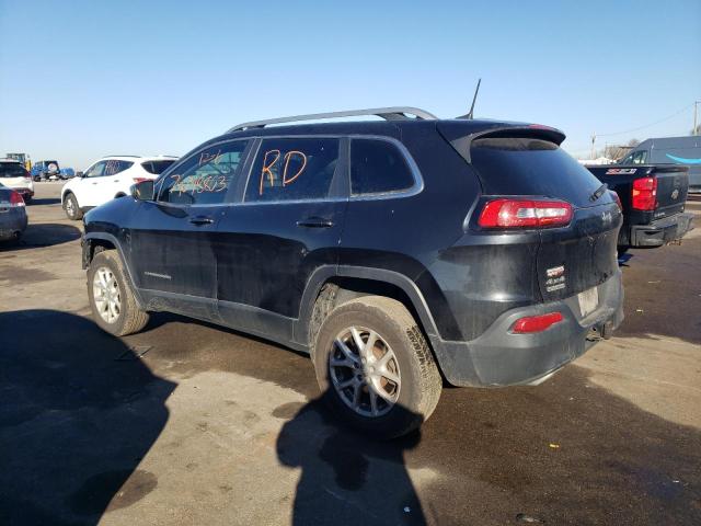 1C4PJMCS9GW132472 - 2016 JEEP CHEROKEE LATITUDE BLACK photo 2