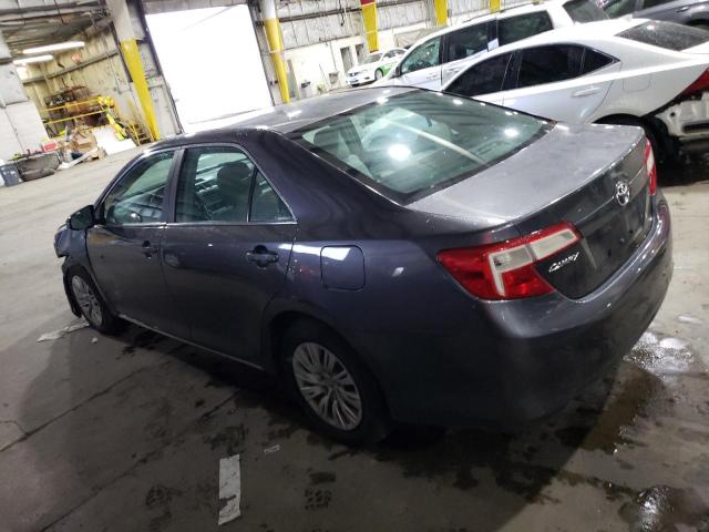 4T4BF1FK8DR301735 - 2013 TOYOTA CAMRY L GRAY photo 2