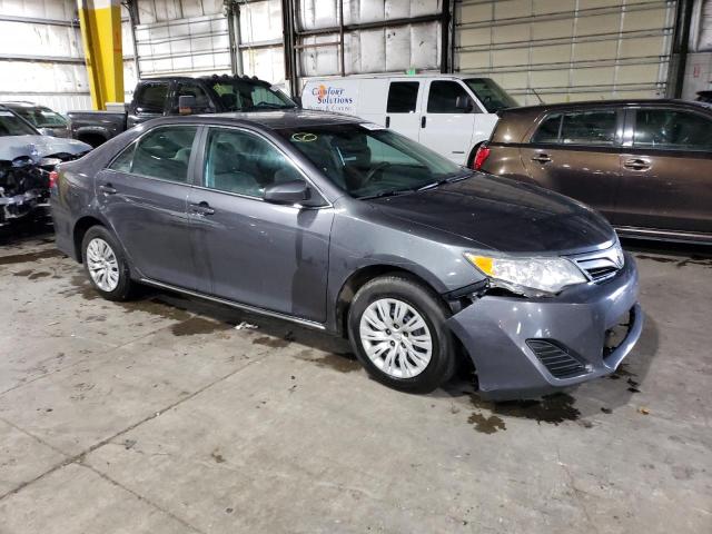 4T4BF1FK8DR301735 - 2013 TOYOTA CAMRY L GRAY photo 4