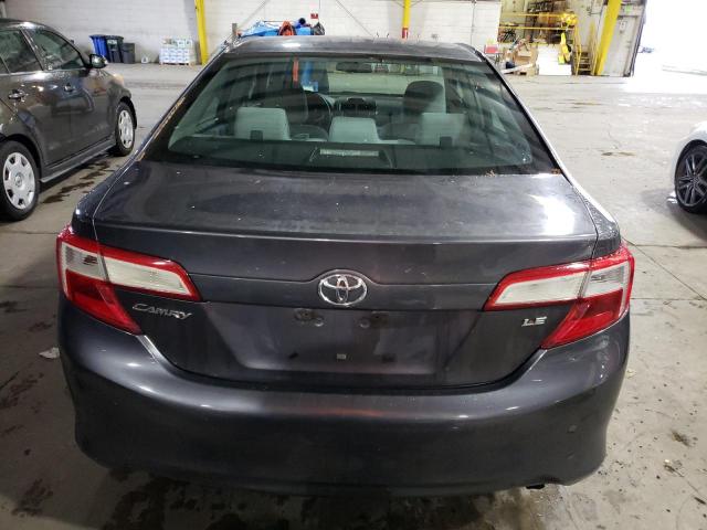 4T4BF1FK8DR301735 - 2013 TOYOTA CAMRY L GRAY photo 6