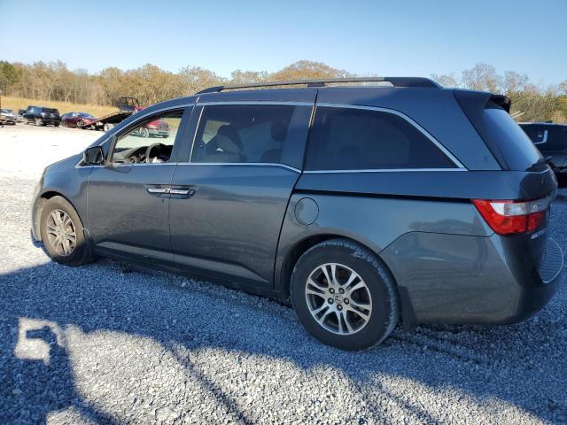 5FNRL5H4XCB045598 - 2012 HONDA ODYSSEY EX GRAY photo 2