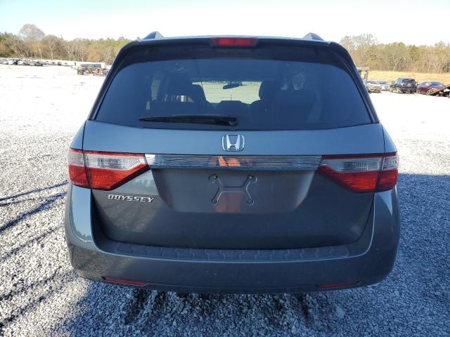 5FNRL5H4XCB045598 - 2012 HONDA ODYSSEY EX GRAY photo 6