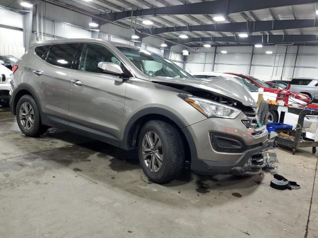 5XYZTDLB6FG282733 - 2015 HYUNDAI SANTA FE S SILVER photo 4