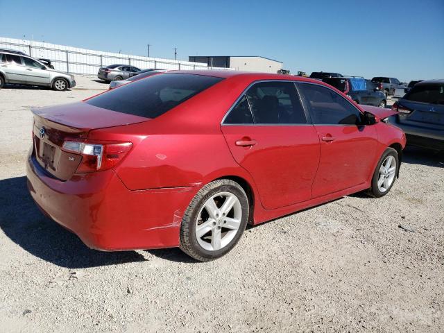 4T1BF1FK1EU828530 - 2014 TOYOTA CAMRY L RED photo 3