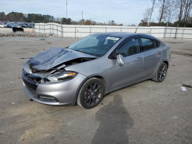 1C3CDFAA2GD607861 - 2016 DODGE DART SE SILVER photo 1