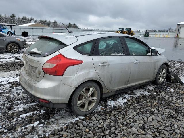 1FADP3K29EL287539 - 2014 FORD FOCUS SE SILVER photo 3