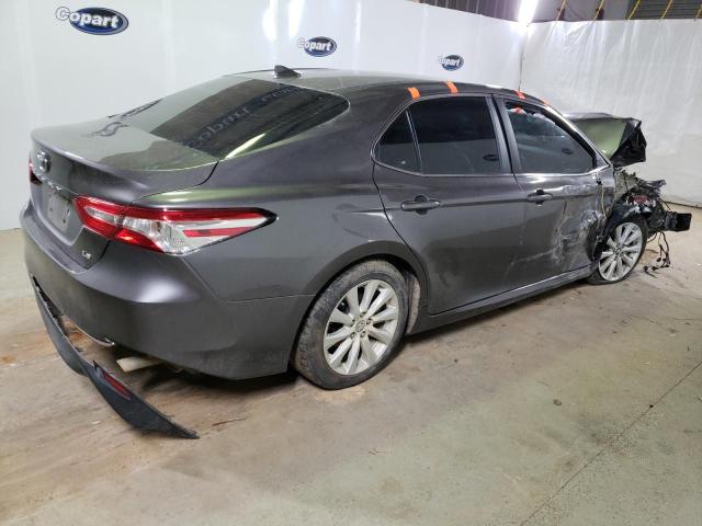 4T1B11HK5KU239214 - 2019 TOYOTA CAMRY L GRAY photo 3