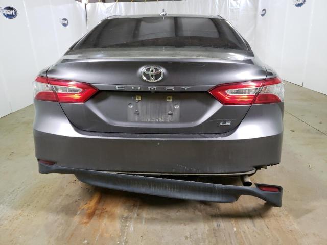 4T1B11HK5KU239214 - 2019 TOYOTA CAMRY L GRAY photo 6