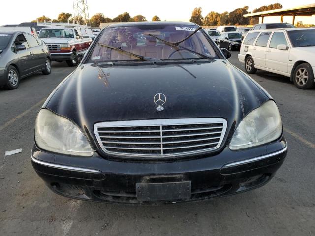 WDBNG70J12A305778 - 2002 MERCEDES-BENZ S 430 BLACK photo 5