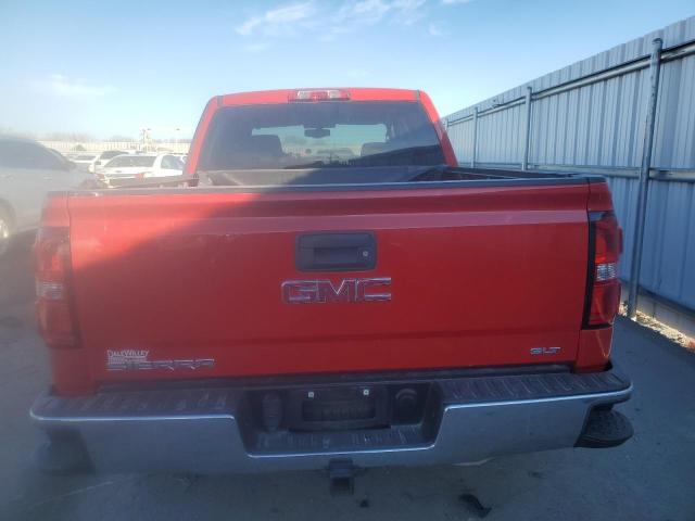 3GTU2VEC2EG542652 - 2014 GMC SIERRA K1500 SLT RED photo 6