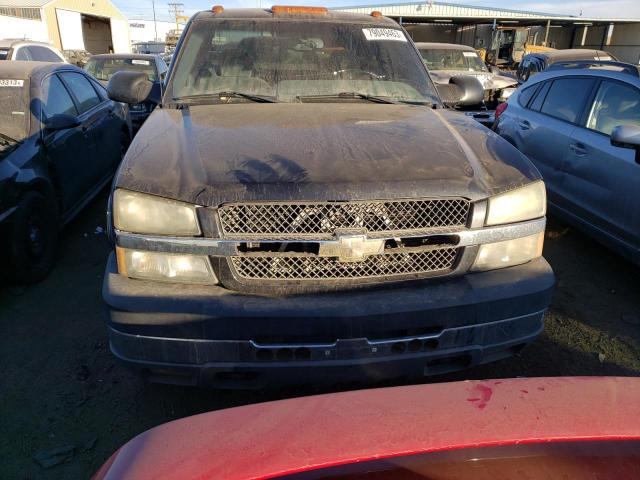 1GCJK39294E385927 - 2004 CHEVROLET SILVERADO K3500 GRAY photo 5