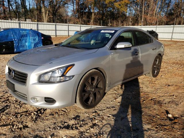 1N4AA5AP3EC471467 - 2014 NISSAN MAXIMA S SILVER photo 1