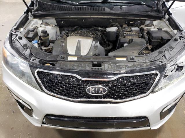 5XYKWDA22DG328325 - 2013 KIA SORENTO SX SILVER photo 12