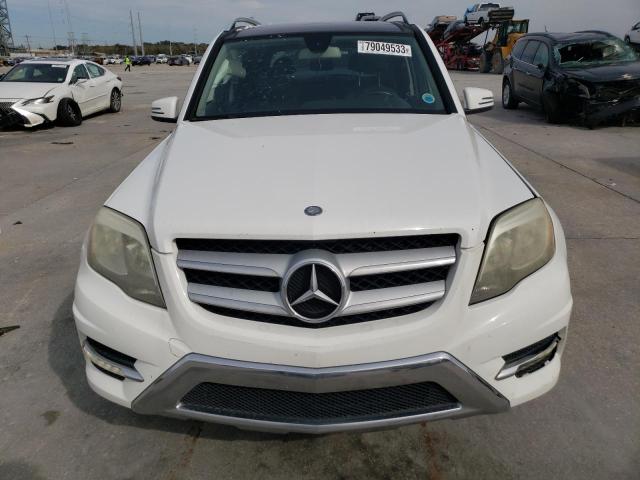 WDCGG5HB7DF964895 - 2013 MERCEDES-BENZ GLK 350 WHITE photo 5