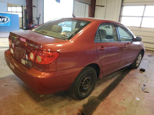 2T1BR32E46C620308 - 2006 TOYOTA COROLLA CE RED photo 3