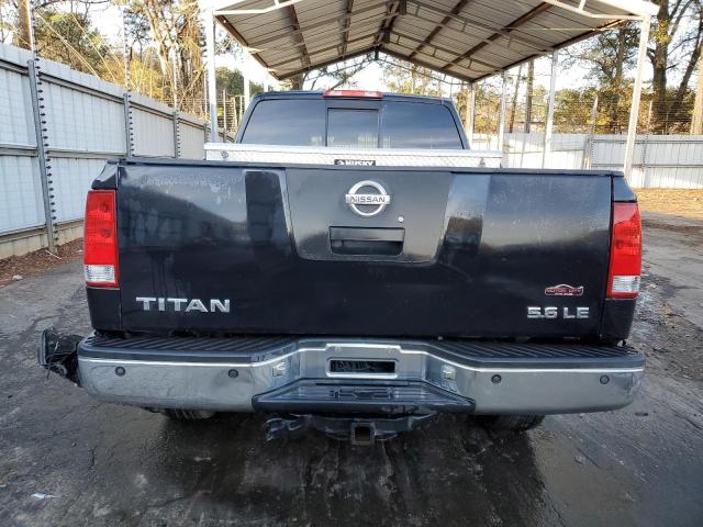 1N6BA06B16N507741 - 2006 NISSAN TITAN XE BLACK photo 6