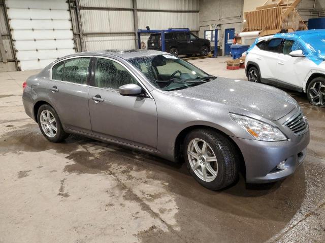 JN1CV6AR0BM404834 - 2011 INFINITI G37 GRAY photo 4