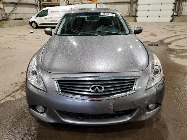 JN1CV6AR0BM404834 - 2011 INFINITI G37 GRAY photo 5