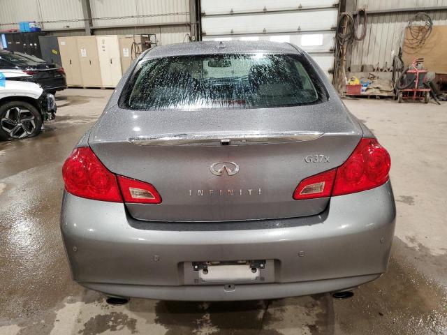 JN1CV6AR0BM404834 - 2011 INFINITI G37 GRAY photo 6