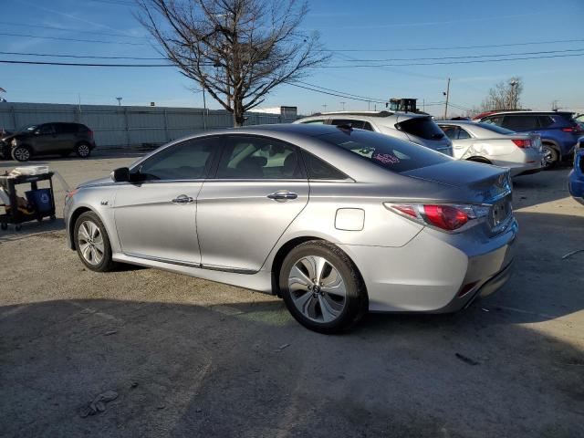 KMHEC4A40FA127089 - 2015 HYUNDAI SONATA HYBRID SILVER photo 2