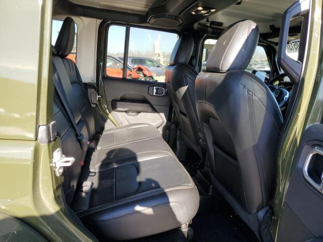 1C4JJXP68NW153203 - 2022 JEEP WRANGLER U SAHARA 4XE GREEN photo 11