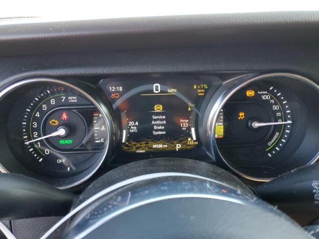 1C4JJXP68NW153203 - 2022 JEEP WRANGLER U SAHARA 4XE GREEN photo 9