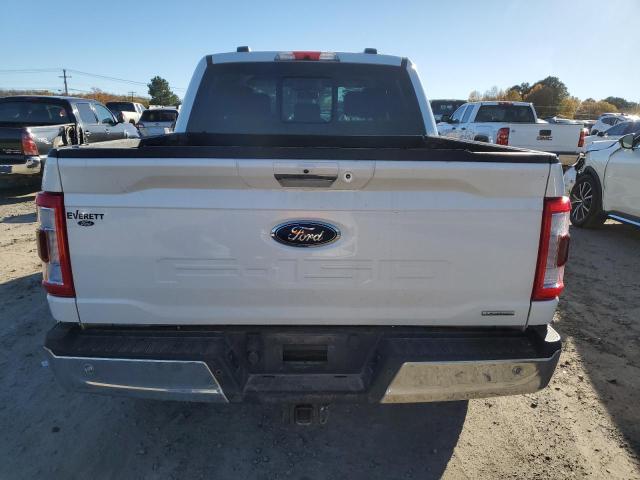 1FTFW1E86MKE91021 - 2021 FORD F150 SUPERCREW WHITE photo 6