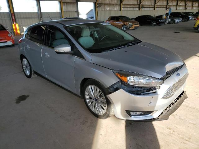 1FADP3N21HL334210 - 2017 FORD FOCUS TITANIUM SILVER photo 4