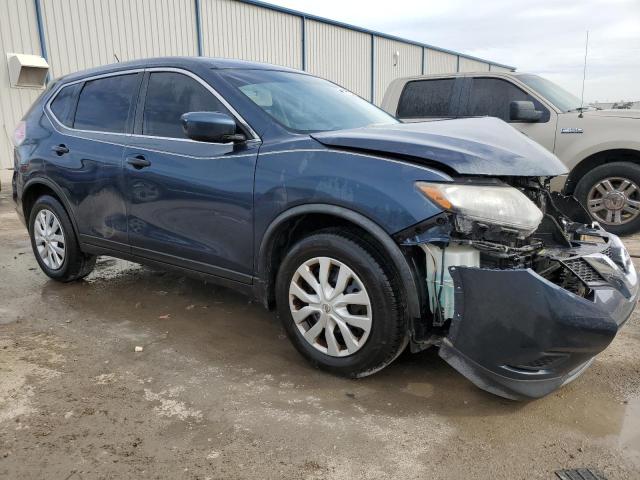 KNMAT2MT2GP624220 - 2016 NISSAN ROGUE S BLUE photo 4